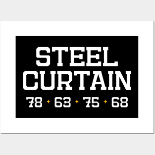 The Steel Curtain - Pittsburgh Steelers Posters and Art